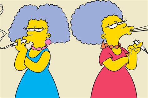 patty and selma simpsons